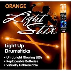 Light Stix LED Light Up Drumsticks - Orange