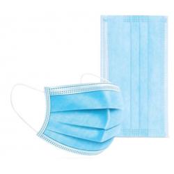 Daily Defense Disposable 3-Ply Face Masks (50 Pack)